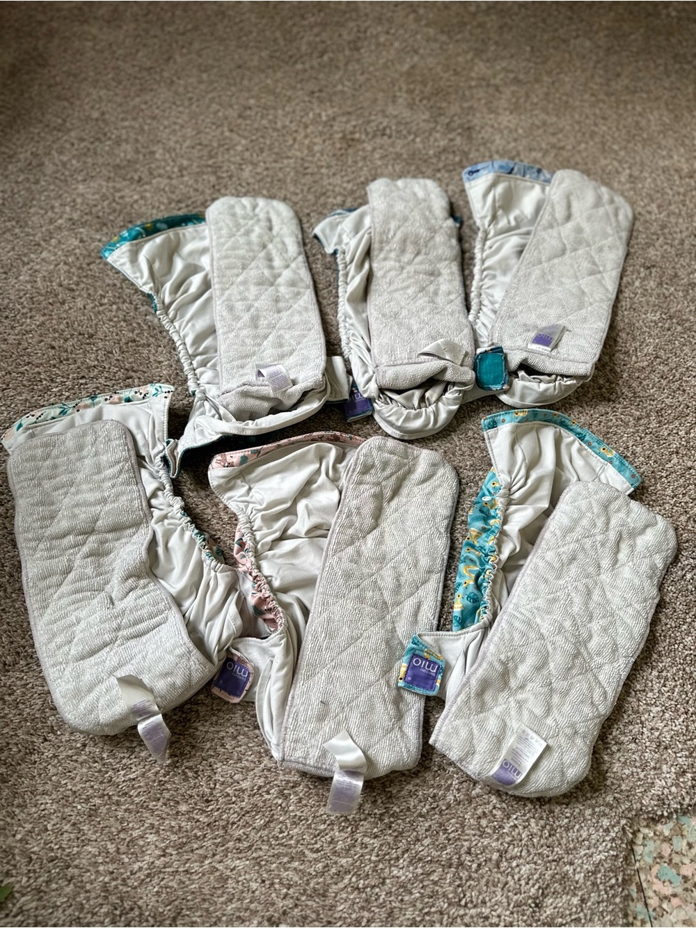 Bambino Mio Reusable All in One Diapers - Assorted Prints - Picture 3 of 4